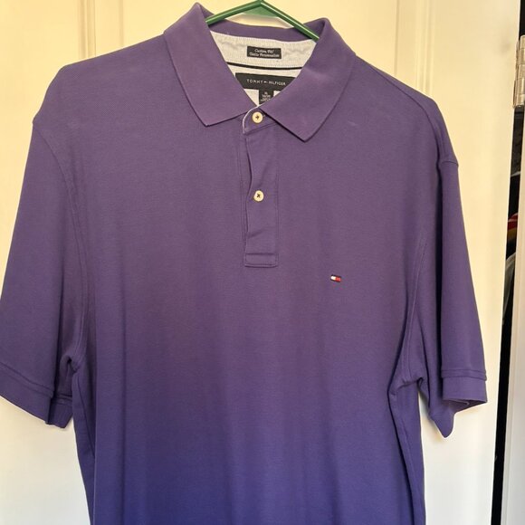 Tommy Hilfiger Purple Polo - Picture 1 of 6